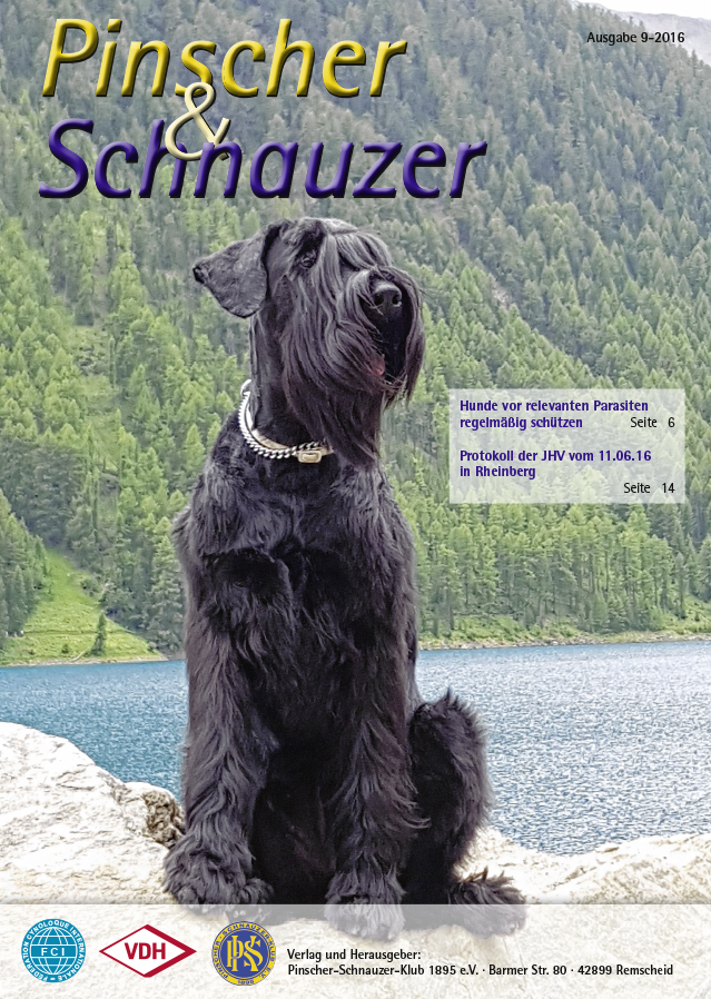 PSK_Deutscher Pinscher_Haller Deutsche Pinscher_Abby - Zugspitz DogTrekking 2016 - Bericht über den Doghike in der Klubzeitschrift PuS September 2016